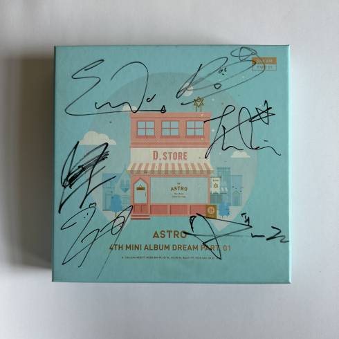 ASTRO SIGNED 
4TH MINI ALBUM 'DREAM PART. 01' - DAY VERSION (V1)