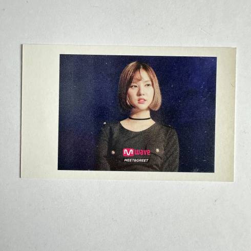 GFRIEND
'THE AWAKENING' MWAVE MEET & GREET POLAROID PHOTOCARD - EUNHA