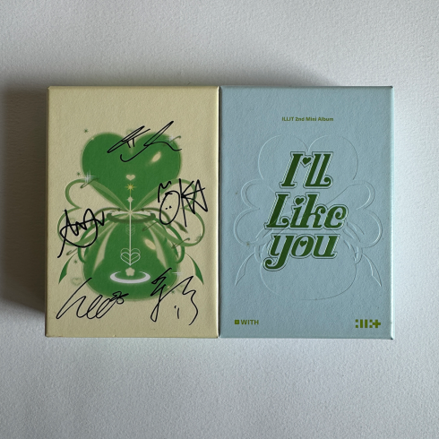 ILLIT SIGNED
2ND MINI ALBUM 'I'LL LIKE YOU' - WITH VERSION