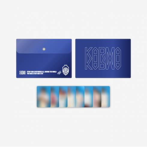 [PRE-ORDER] STRAY KIDS
THE 4TH ALBUM 'KARMA' POP UP STORE MD - PVC POUCH