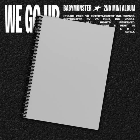 [PRE-ORDER] BABYMONSTER
2ND MINI ALBUM 'WE GO UP' - GO VERSION + OFFLINE FANSIGN EVENT POB