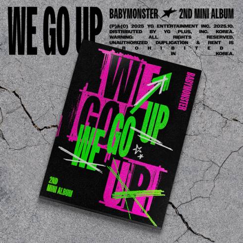 [PRE-ORDER] BABYMONSTER
2ND MINI ALBUM 'WE GO UP' - UP VERSION + OFFLINE FANSIGN EVENT POB
