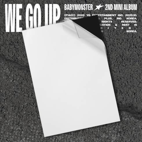 [PRE-ORDER] BABYMONSTER
2ND MINI ALBUM 'WE GO UP' - WE VERSION + OFFLINE FANSIGN EVENT POB