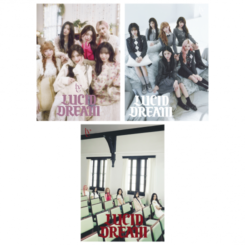 [PRE-ORDER] IVE
'LUCID DREAM' (LIMITED EDITION CD I/V/E) (3CD SET)