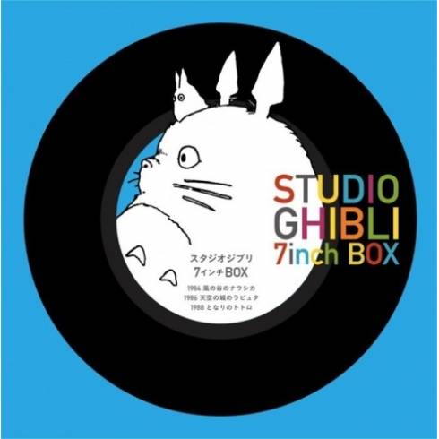 STUDIO GHIBLI
7-INCH BOX (5 VINYLS + ORIGINAL ADAPTER) (BONUS VINYL - CLEAR BLUE) (LIMITED EDITION)