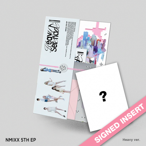 [PRE-ORDER] NMIXX
SIGNED 5TH EP ALBUM 'HEAVY SERENADE' HEAVY VERSION