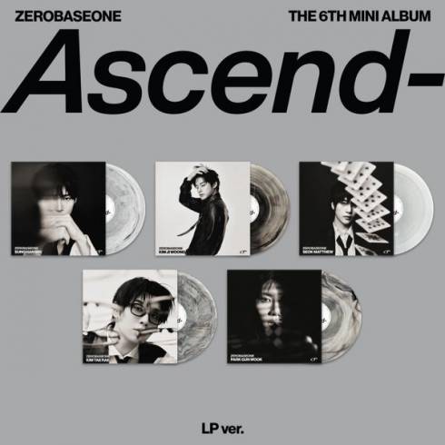 [PRE-ORDER] ZEROBASEONE
THE 6TH MINI ALBUM 'ASCEND-' LP VERSION (RANDOM)