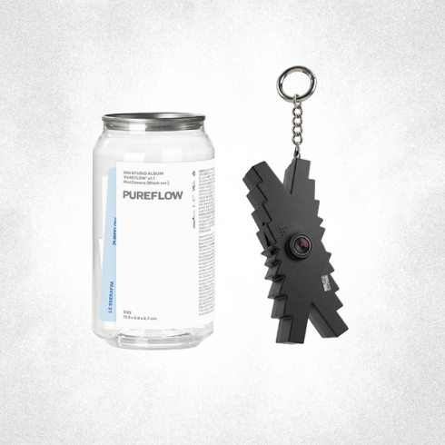 [PRE-ORDER] LE SSERAFIM
2ND STUDIO ALBUM 'PUREFLOW' PT. 1 (MINI CAMERA VERSION) (BLACK VERSION)
