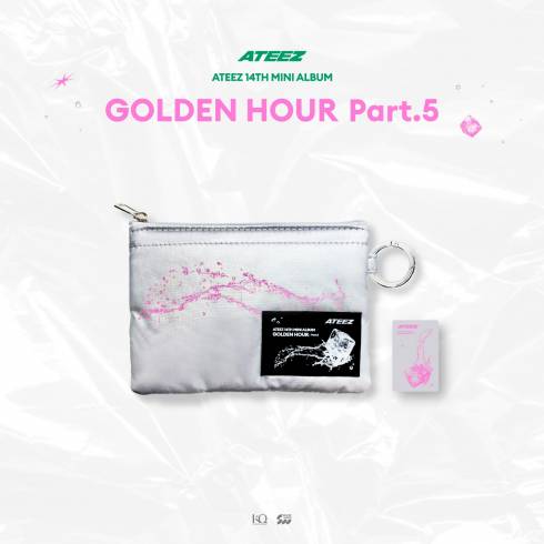[PRE-ORDER] ATEEZ
GOLDEN HOUR: PART 5 POP-UP STORE MD - MINI POUCH