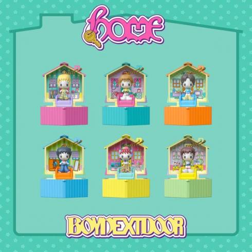[PRE-ORDER] BOYNEXTDOOR
1ST STUDIO ALBUM 'HOME' (POCKET HOME VERSION) (RANDOM)