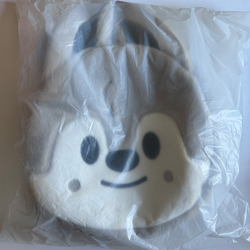 STRAY KIDS
'EVERYWHERE ALL AROUND THE WORLD' IN SEOUL OFFICIAL MD - SKZOO FACE SHOULDER BAG (WOLF CHAN VERSION)