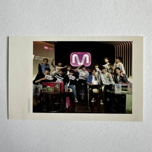 SEVENTEEN
'LOVE & LETTER' MWAVE MEET & GREET POLAROID PHOTOCARD