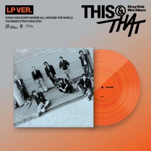 [PRE-ORDER] STRAY KIDS
10TH MINI ALBUM 'THIS & THAT' LP VERSION