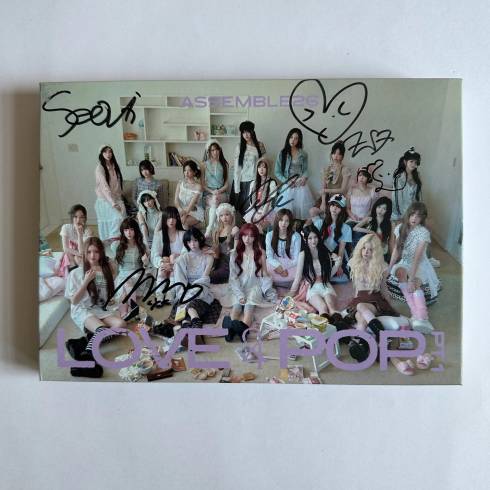 TRIPLES
7TH MINI ALBUM 'LOVE&POP PT.1' BLOOMING FLOWER NEPTUNE UNIT HAND SIGNED