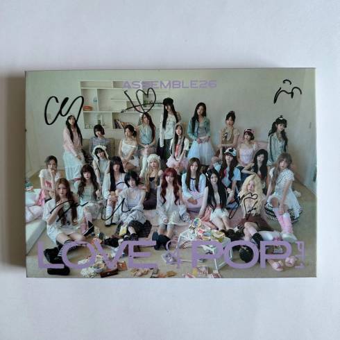 TRIPLES
7TH MINI ALBUM 'LOVE&POP PT.1' BLOOMING FLOWER SUN UNIT HAND SIGNED