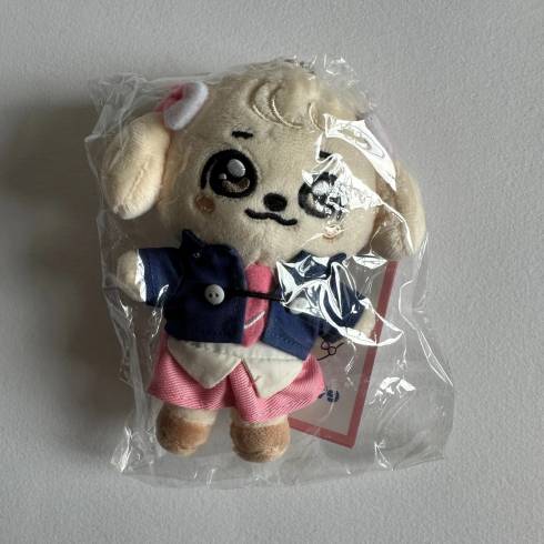 2025 IVE X MINIVE 'SCHOOL MINIVE' POP-UP OFFICIAL MD - MINIVE SCHOOL PLUSH KEYRING (GANGANJI VERSION)