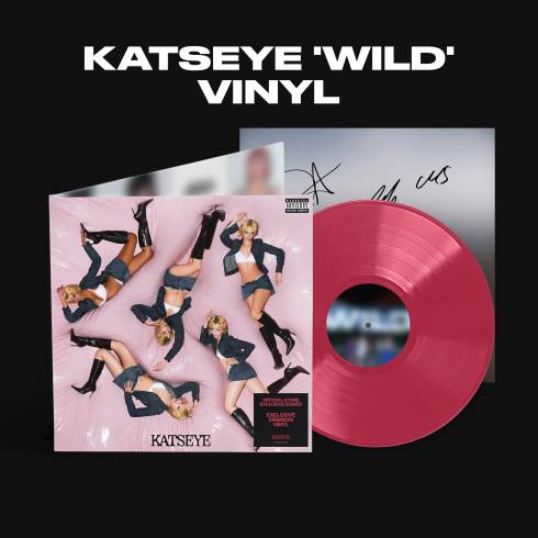 KATSEYE
WILD - STANDARD SIGNED VINYL (OFFICIAL STORE EXCLUSIVE VERSION) (EXCLUSIVE CRIMSON VERSION)