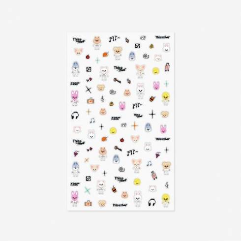 [PRE-ORDER] STRAY KIDS
'THIS & THAT' POP-UP MD SKZOO MICRO STICKER