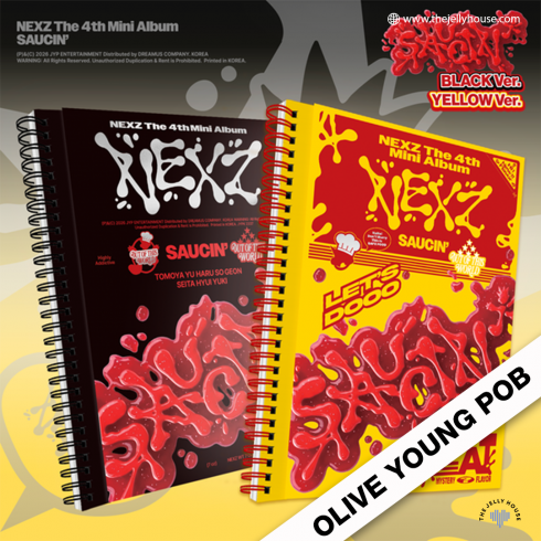 [PRE-ORDER] NEXZ
4TH MINI ALBUM 'SAUCIN' + OLIVE YOUNG POB (7CD SET)