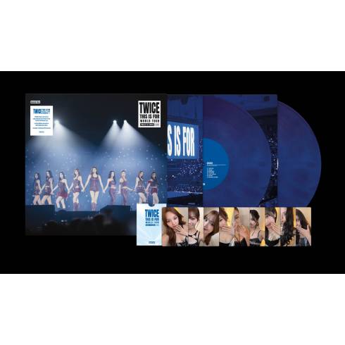 [PRE-ORDER] TWICE
<THIS IS FOR> WORLD TOUR FINALE IN SEOUL - LIVE (SPECIAL NEPTUNE BLUE VINYL)