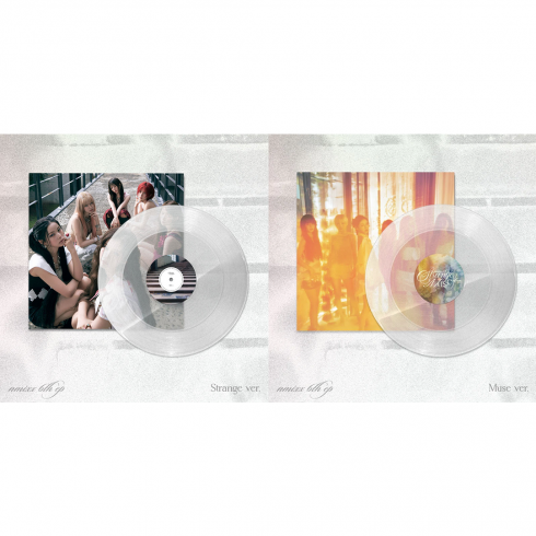 [PRE-ORDER] NMIXX
6TH MINI ALBUM 'STRANGE MUSE' (LP VER.) (US EXCLUSIVE CLEAR GLITTER VINYL) (SET OF 2)