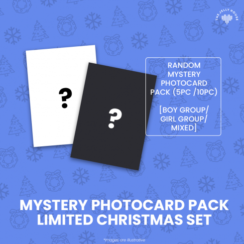 MYSTERY PHOTOCARD PACK
2026 LIMITED CHRISTMAS GIFT BUNDLE SET
