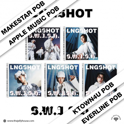 [PRE-ORDER] LNGSHOT
EP 'S.W.I.S.H.' (Standard Ver.) (5CD SET) + POB (MAKESTAR / APPLE MUSIC / EVERLINE / KTOWN4U)