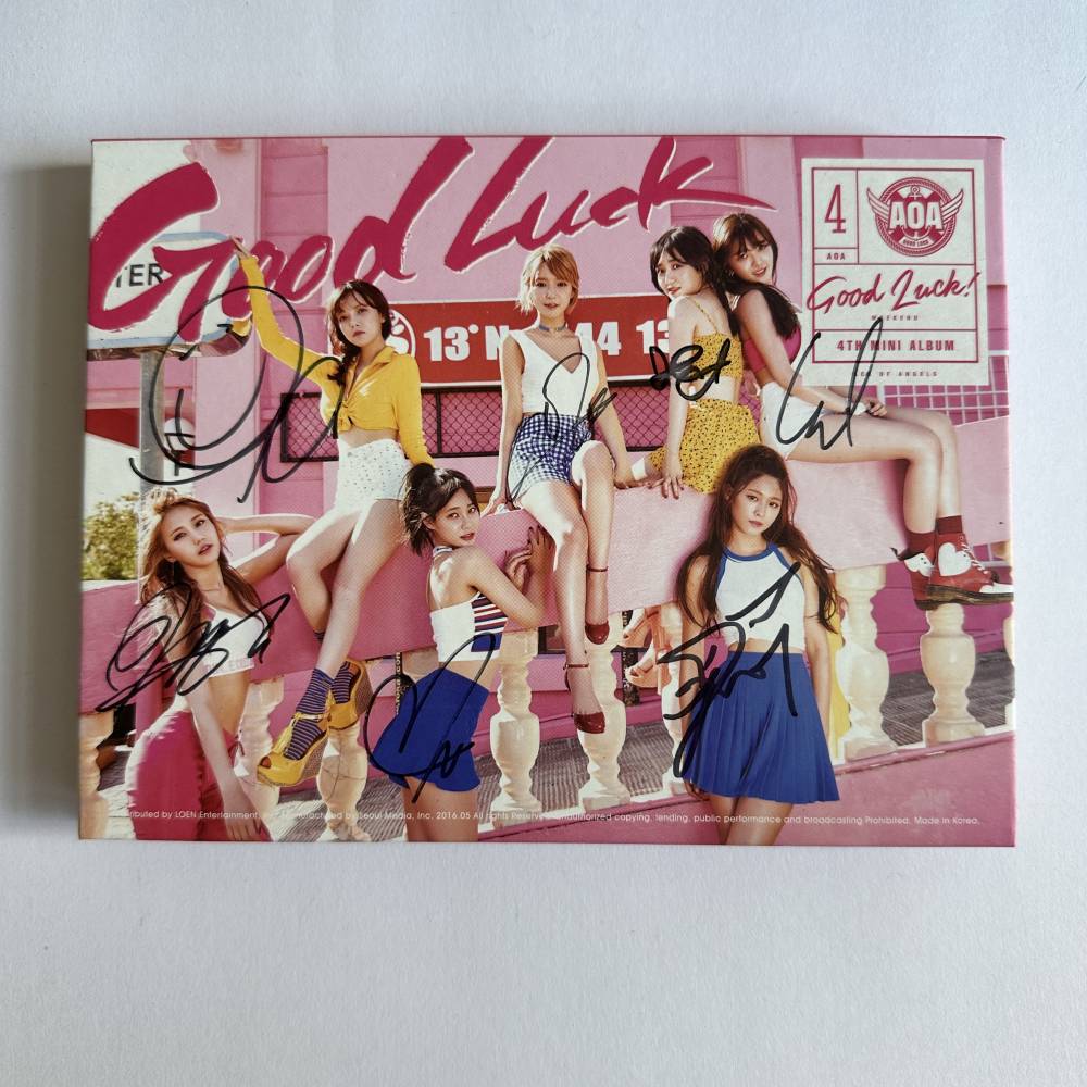 AOA SIGNED 4TH MINI ALBUM 