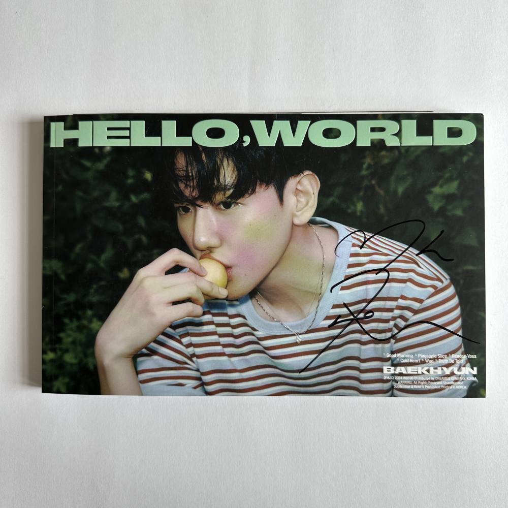 Signed Merchandise
