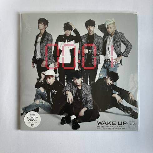 BTS
JAPANESE DEBUT ALBUM 'WAKE UP' 10TH ANNIVERSARY LIMITED EDITION CLEAR VINYL LP