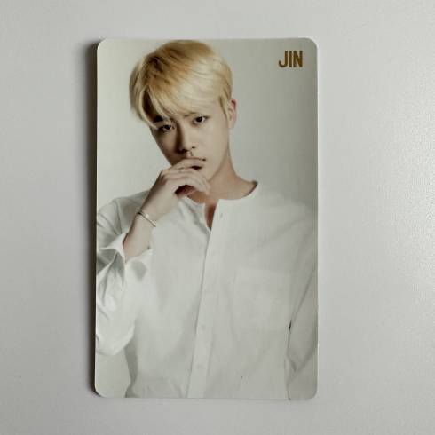 BTS 
2ND JAPANESE ALBUM 'YOUTH' PHOTOCARD - JIN