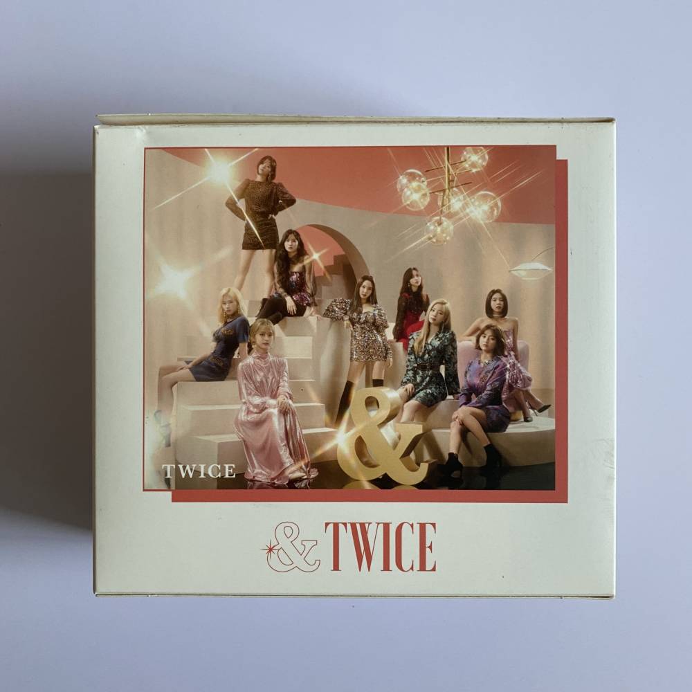 TWICE 2ND FULL ALBUM 'TWICE' ONCE JAPAN LIMITED EDITION FANCLUB BOX SET B  (WHITE)