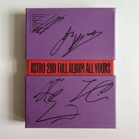 ASTRO SIGNED
2ND FULL ALBUM 'ALL YOURS' - US VERSION (V1)
