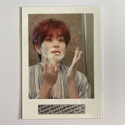 ASTRO 
'ORDINARY HOLIDAY' ONLINE POP-UP STORE EVENT SCRATCH POSTCARD - MJ