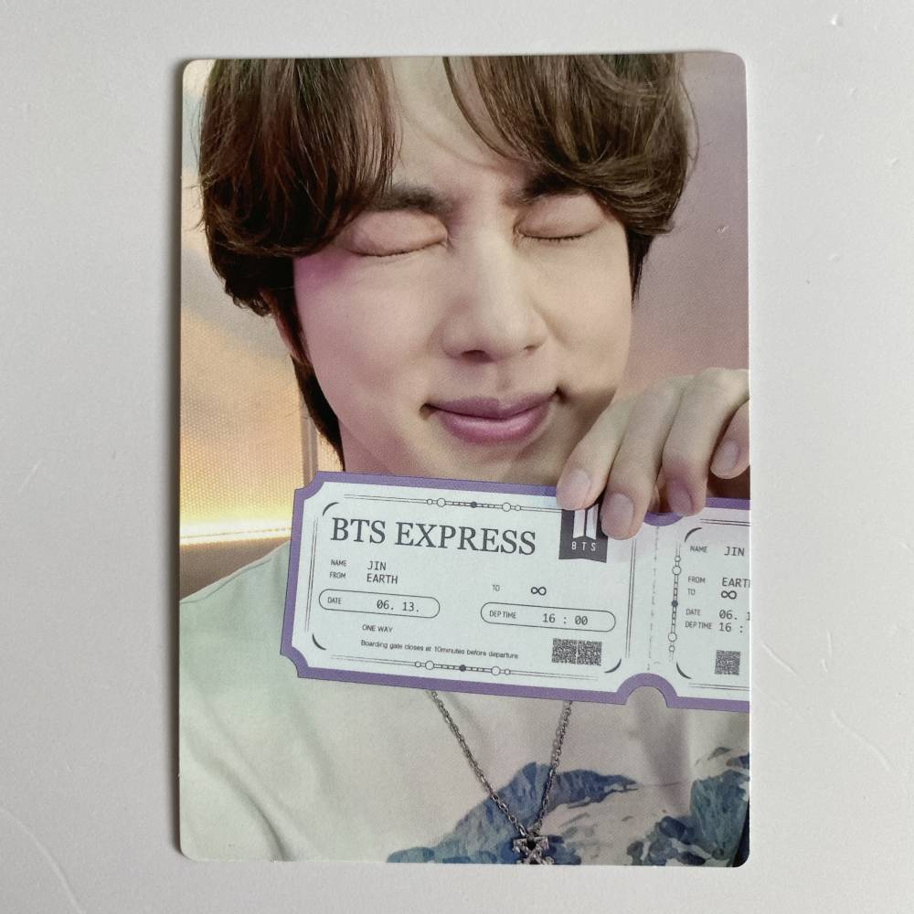 BTS 2021 MUSTER 'SOWOOZOO' MINI PHOTOCARD SPECIAL VERSION - JIN