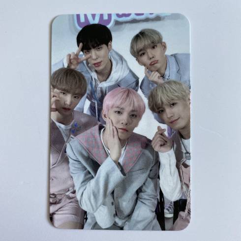 CIX 
4TH EP ALBUM 'HELLO CHAPTER Ø - HELLO, STRANGE DREAM' MWAVE MEET & GREET PHOTOCARD