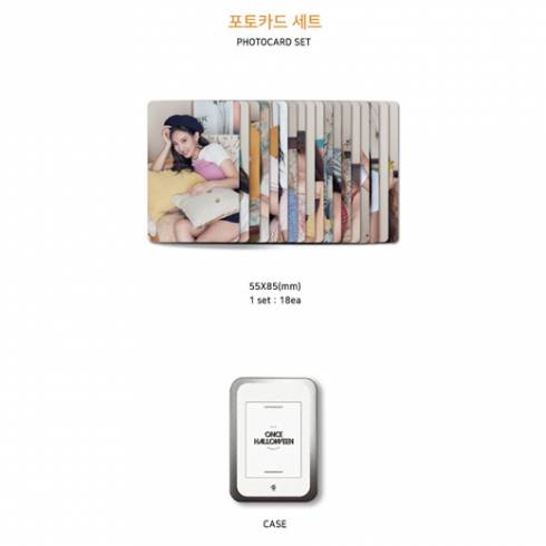 TWICE 
SPECIAL FANMEETING 'ONCE HALLOWEEN' OFFICIAL MD - PHOTOCARD SET