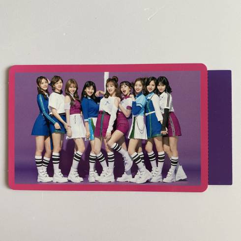 TWICE
1ST JAPANESE SINGLE 'ONE MORE TIME' - GROUP PHOTOCARD