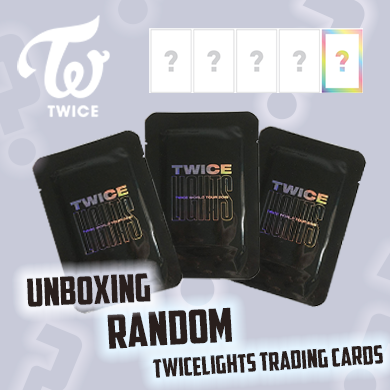 TWICE 'TWICELIGHTS' WORLD TOUR 2019 TRADING CARD PACK UNBOXING