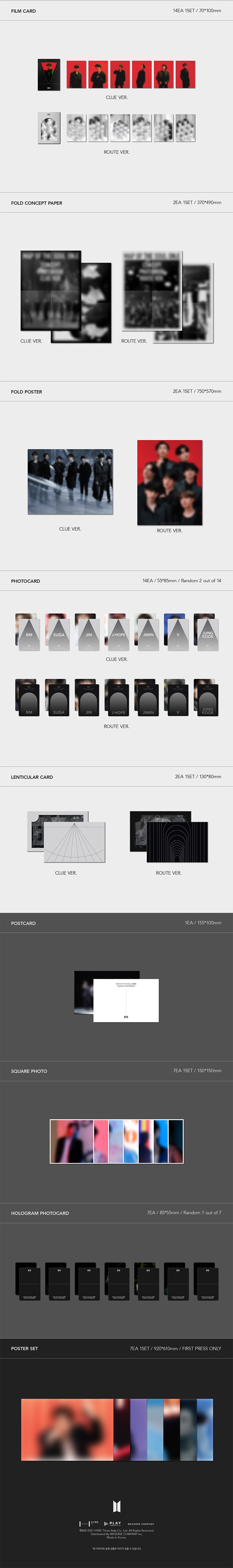 BTS MAP OF THE SOUL ON:E CONCEPT PHOTOBOOK